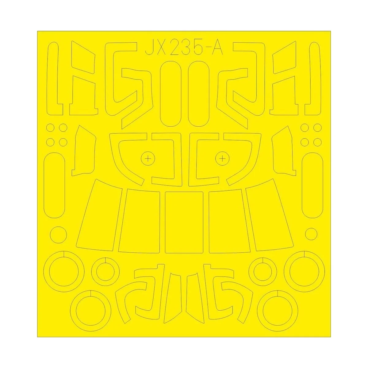 MH-60L for Kitty Hawk - Eduard Accessories JX235