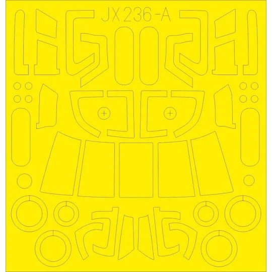 MH-60L TFace for Kitty Hawk, 1/35 - Eduard Accessories JX236