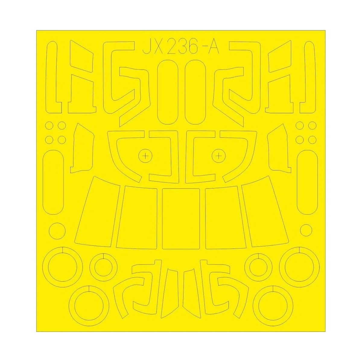 MH-60L TFace for Kitty Hawk - Eduard Accessories JX236