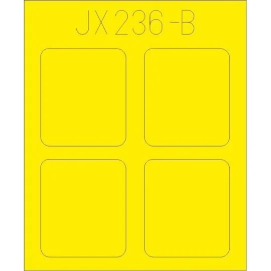 MH-60L TFace for Kitty Hawk, 1/35 - Eduard Accessories JX236