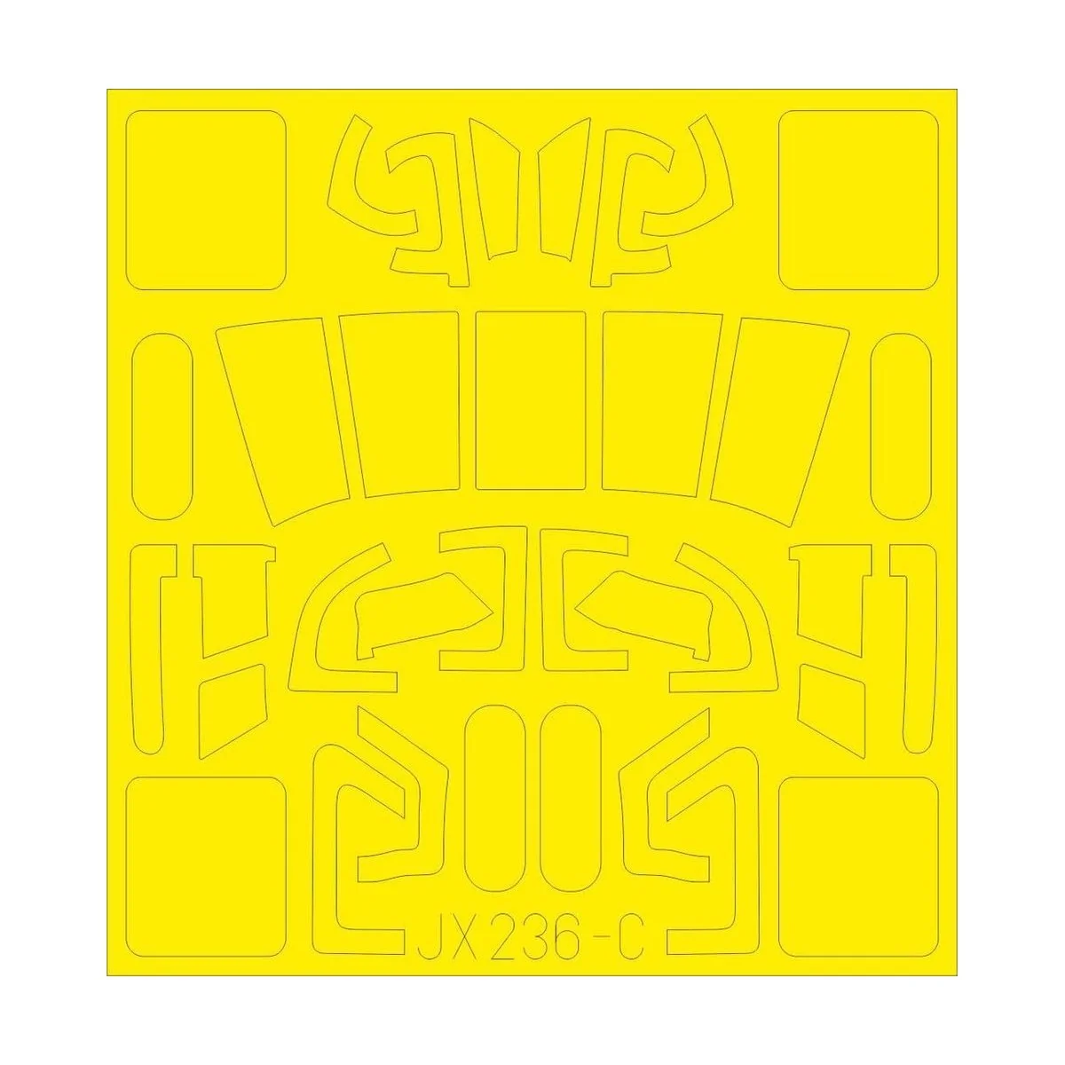 MH-60L TFace for Kitty Hawk - Eduard Accessories JX236