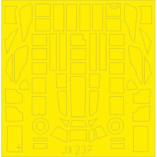 Bf 110C-2/C-7 for Revell, 1/32 - Eduard Accessories JX237