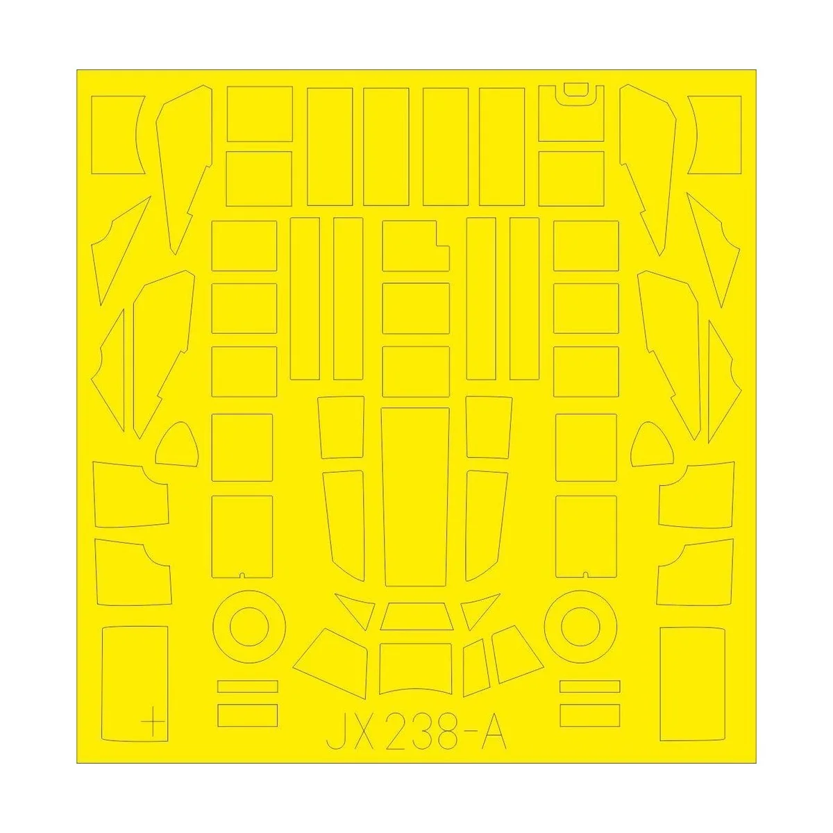 Bf 110C-2/C-7 TFace for Revell, 1/32 - Eduard Accessories JX238