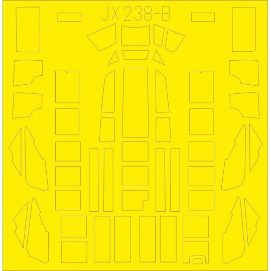 Bf 110C-2/C-7 TFace for Revell, 1/32 - Eduard Accessories JX238