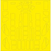 Bf 110C-2/C-7 TFace for Revell - Eduard Accessories JX238