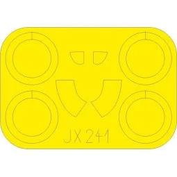 I-16 Type 10 for ICM, 1/32 - Eduard Accessories JX241