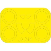 I-16 Type 10 for ICM - Eduard Accessories JX241