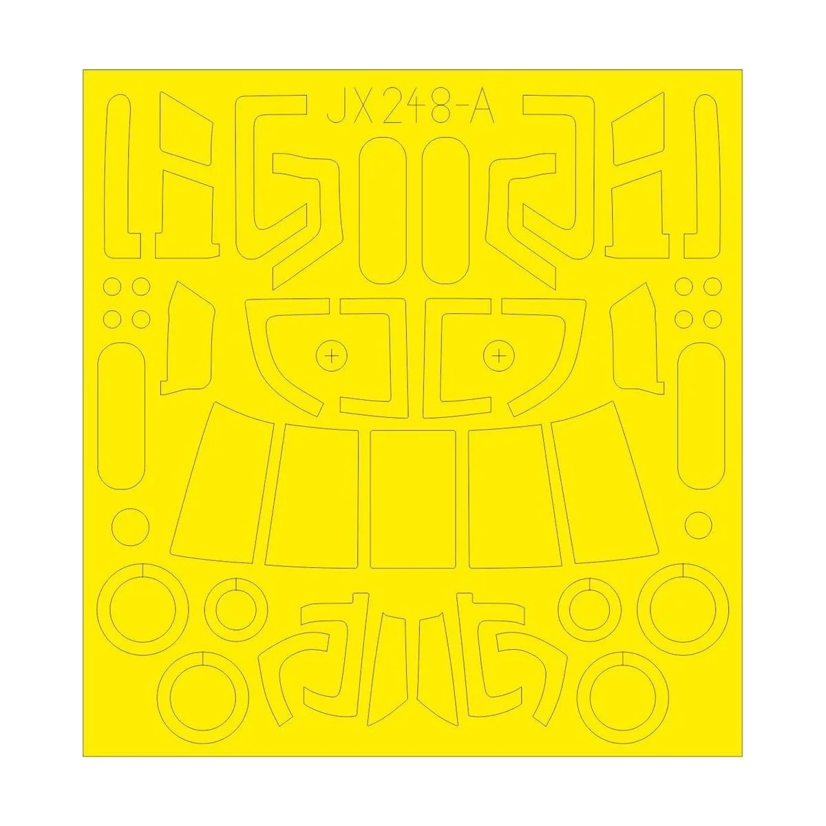 HH-60G for Kitty Hawk - Eduard Accessories JX248