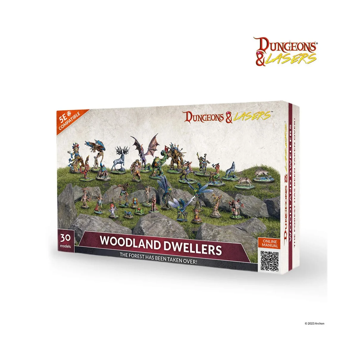 Dungeons & Lasers Miniatures: WOODLAND DWELLERS - Archon Studio DNL...