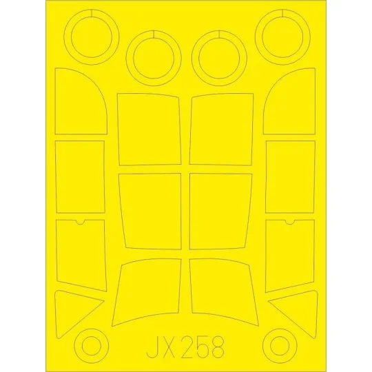 Bf 108 for Eduard - Eduard Accessories JX258