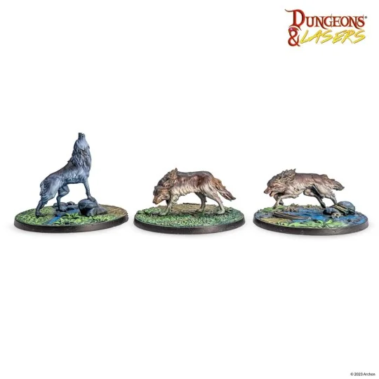 Dungeons & Lasers Miniatures: WOODLAND DWELLERS - Archon Studio DNL...