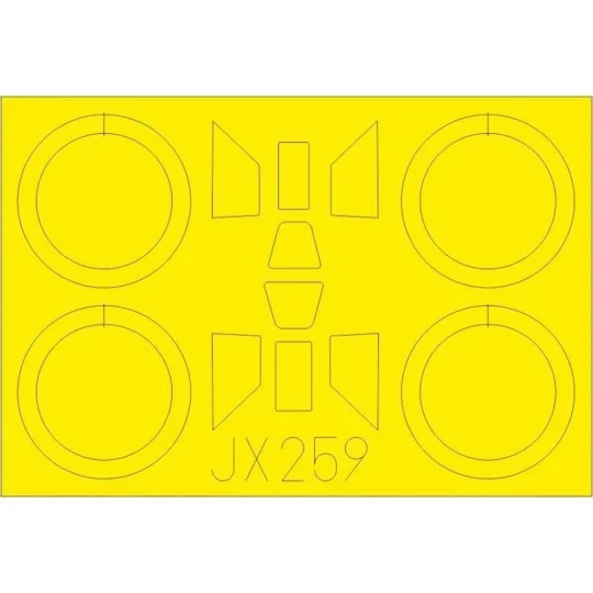 PZL P.11c for IBG, 1/32 - Eduard Accessories JX259