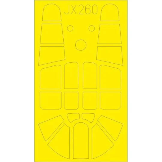 P-40E for Trumpeter - Eduard Accessories JX260