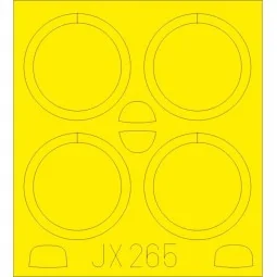 Fokker Dr.I for Meng - Eduard Accessories JX265