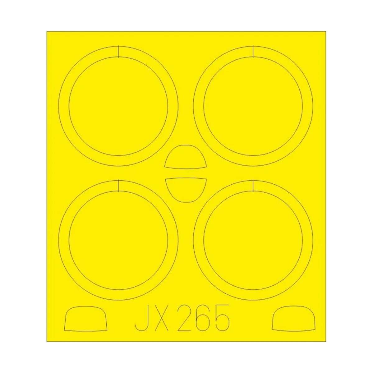 Fokker Dr.I for Meng - Eduard Accessories JX265