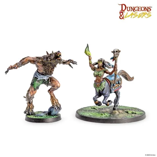 Dungeons & Lasers Miniatures: WOODLAND DWELLERS - Archon Studio DNL...