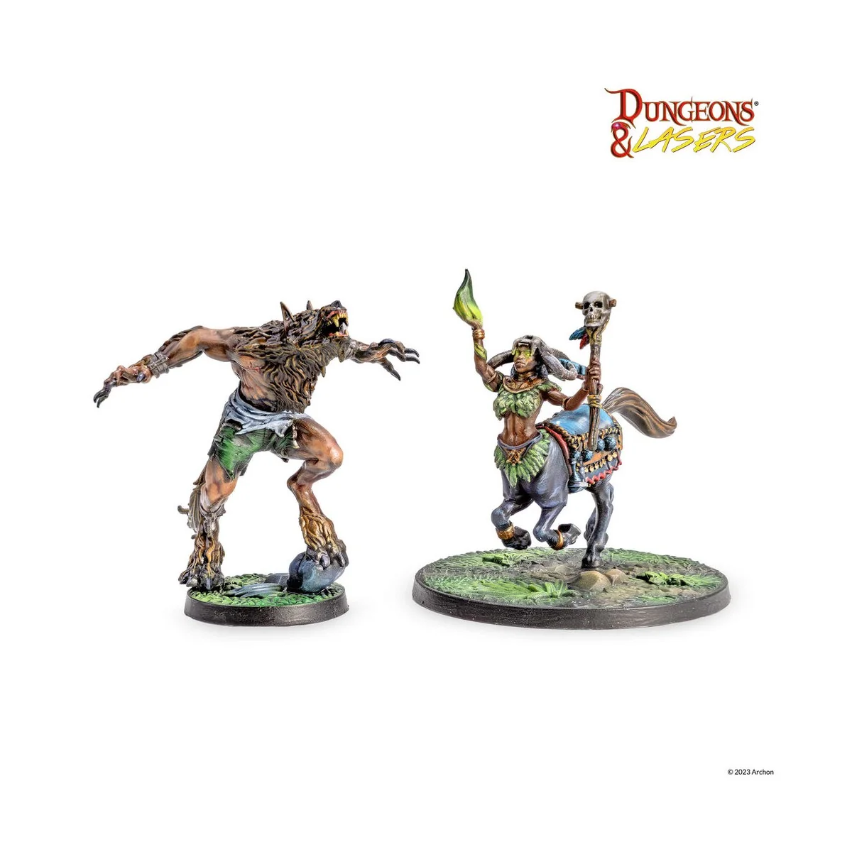 Dungeons & Lasers Miniatures: WOODLAND DWELLERS - Archon Studio DNL...