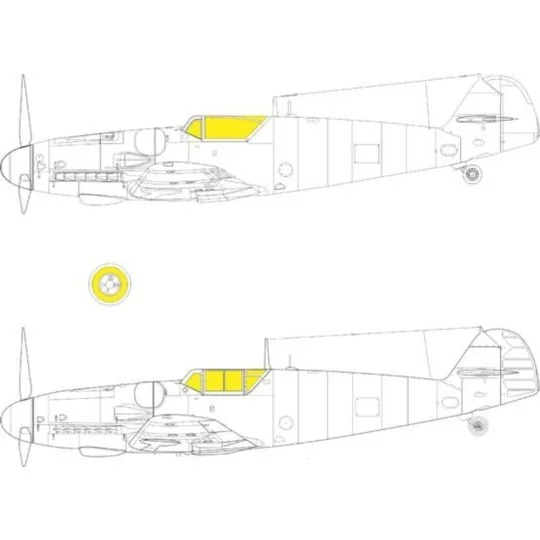 Bf 109G-6 - Eduard Accessories JX291