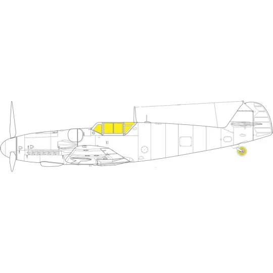 Bf 109G-2/4 for REVELL, 1/32 - Eduard Accessories JX299