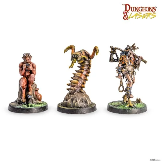 Dungeons & Lasers Miniatures: WOODLAND DWELLERS - Archon Studio DNL...