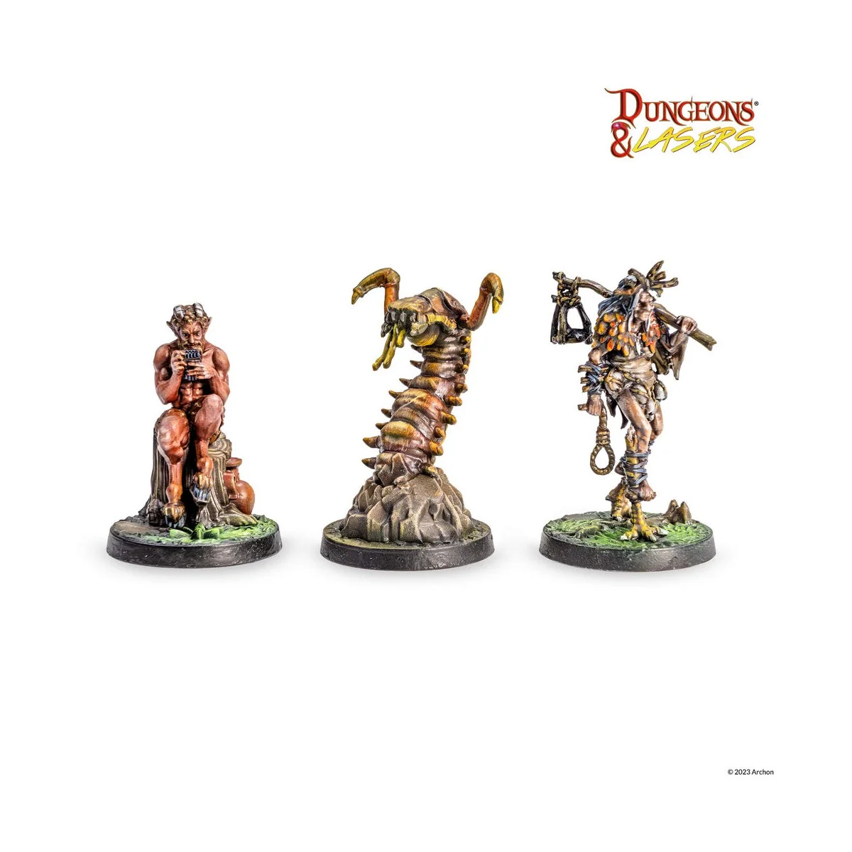 Dungeons & Lasers Miniatures: WOODLAND DWELLERS - Archon Studio DNL...