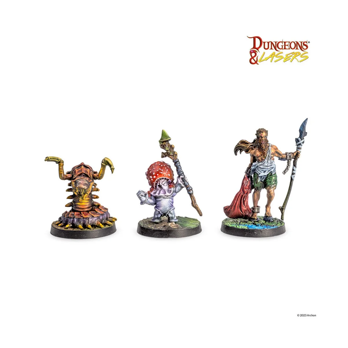 Dungeons & Lasers Miniatures: WOODLAND DWELLERS - Archon Studio DNL...