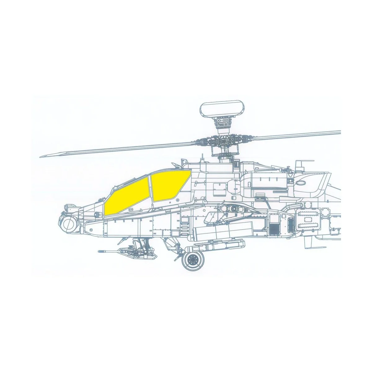 AH-64E TFace 1/35 TAKOM, 1/35 - Eduard Accessories JX312