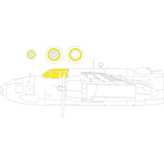 A-20G 1/32 HKM, 1/32 - Eduard Accessories JX315 A-20G 1/32 HKM, 1/32 - Eduard Accessories JX315