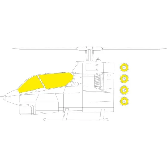 AH-1G TFace 1/35 - Eduard Accessories JX321