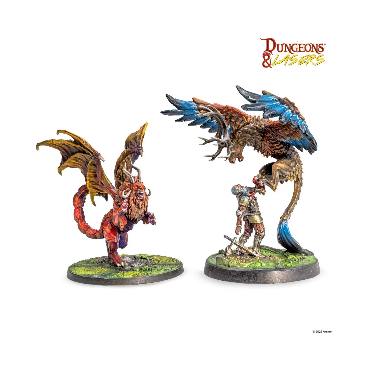 Dungeons & Lasers Miniatures: WOODLAND DWELLERS - Archon Studio DNL...