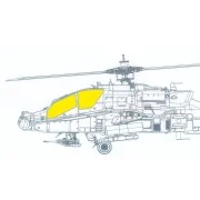 AH-64A early - Eduard Accessories JX327