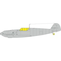 Bf 109F-2 HOBBY 2000 / HASEGAWA - Eduard Accessories JX330