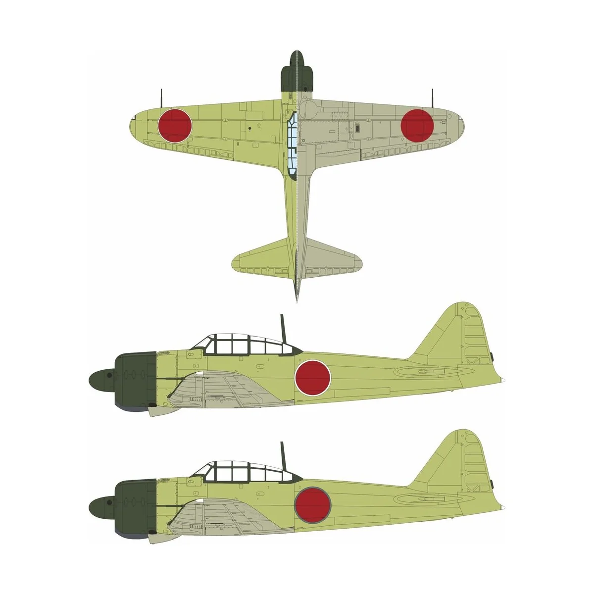 A6M5 Zero national marking TAMIYA, 1/32 - Eduard Accessories JX337 A6M5 Zero national marking TAMIYA, 1/32 - Eduard Accessories JX337