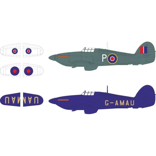 Sea Hurricane Mk.IIc marking & national insignia for Revell, 1/32 -... Sea Hurricane Mk.IIc marking & national insignia for Revell, 1/32 -...
