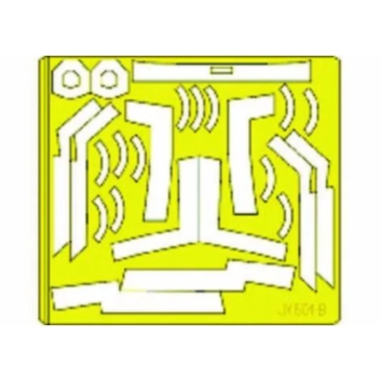 F-4 Phantom II useful areas, 1/32 - Eduard Accessories JX501