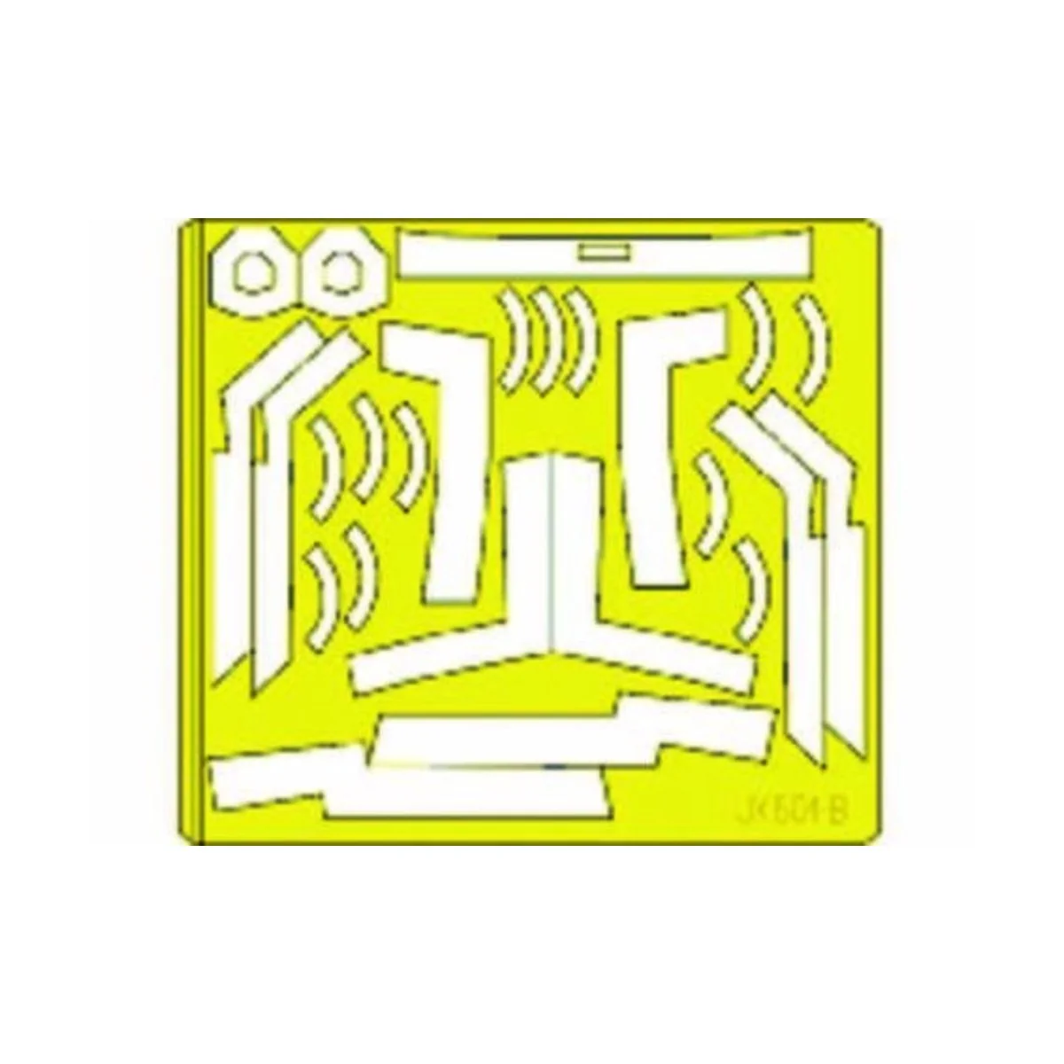 F-4 Phantom II useful areas, 1/32 - Eduard Accessories JX501