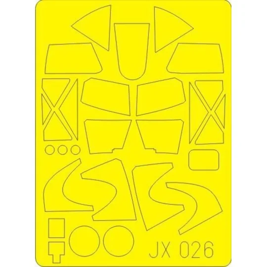 P-38 Lightning - Eduard Accessories JX026