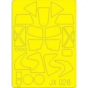 P-38 Lightning - Eduard Accessories JX026