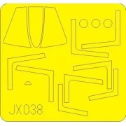 F-104 Starfighter - Eduard Accessories JX038