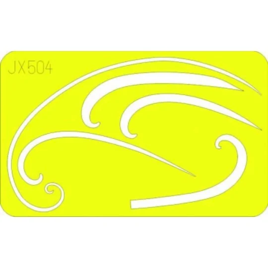 Spinner spirals Fw 190A/F, 1/32 - Eduard Accessories JX504 Spinner spirals Fw 190A/F, 1/32 - Eduard Accessories JX504