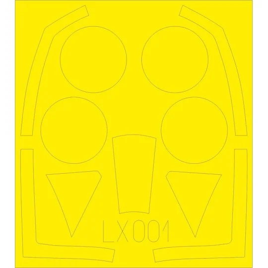 Typhoon Mk.Ib, 1/24 - Eduard Accessories LX001 Typhoon Mk.Ib, 1/24 - Eduard Accessories LX001