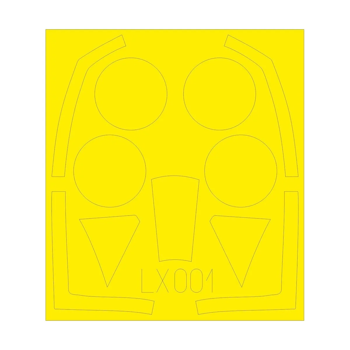 Typhoon Mk.Ib, 1/24 - Eduard Accessories LX001 Typhoon Mk.Ib, 1/24 - Eduard Accessories LX001