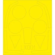 Typhoon Mk.Ib, 1/24 - Eduard Accessories LX001 Typhoon Mk.Ib, 1/24 - Eduard Accessories LX001