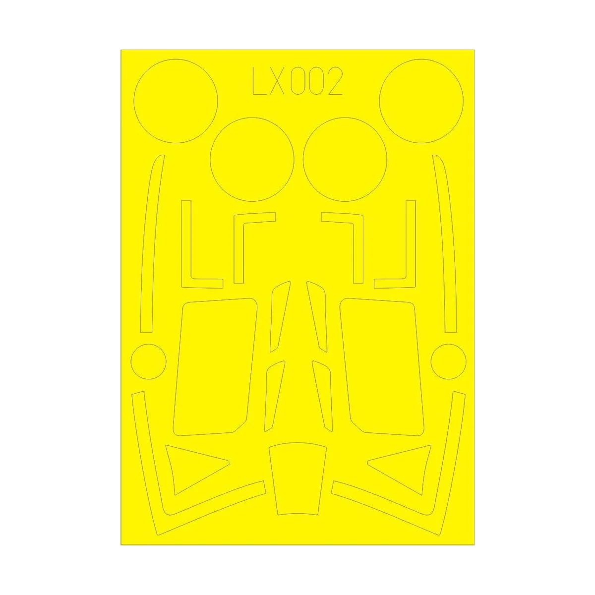 Typhoon Mk.Ib Car Door for Airfix, 1/24 - Eduard Accessories LX002 Typhoon Mk.Ib Car Door for Airfix, 1/24 - Eduard Accessories LX002