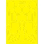 Typhoon Mk.Ib Car Door for Airfix - Eduard Accessories LX002