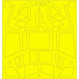 Mosquito FB Mk.VI TFace for Airfix, 1/24 - Eduard Accessories LX004