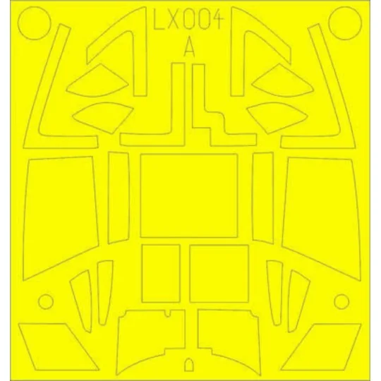 Mosquito FB Mk.VI TFace for Airfix, 1/24 - Eduard Accessories LX004