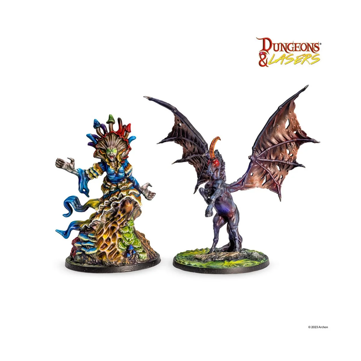 Dungeons & Lasers Miniatures: WOODLAND DWELLERS - Archon Studio DNL...