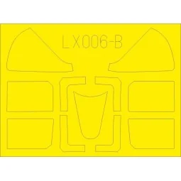 F6F-5 TFace for Airfix, 1/24 - Eduard Accessories LX006