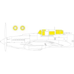 Il-2 mod. 1943 1/48 - Eduard Accessories EX856